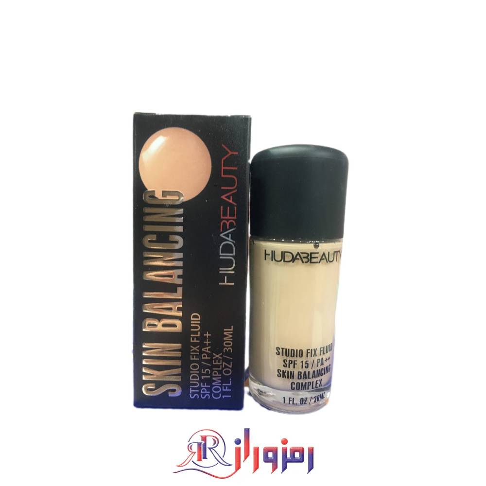 کرم پودر هدی بیوتی مدل studio fixfluid حجم 30 میل،خرید و قیمت کرم پودر هدی بیوتی مدل studio fixfluid حجم 30 میل